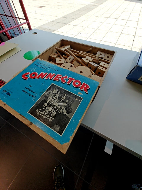 Arkitekt fangels byggesæt fra 1950'erne